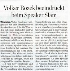 Der Arikel schildert, wie ich als Interims-Manager meineh Kunden unterstützt habe.
